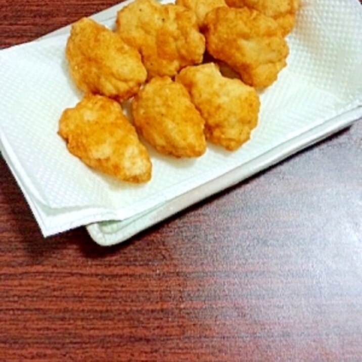 ふわふわ☆チーズ風味のチキンナゲット